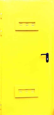 Дверь с вентиляционными решетками противопожарная EI30